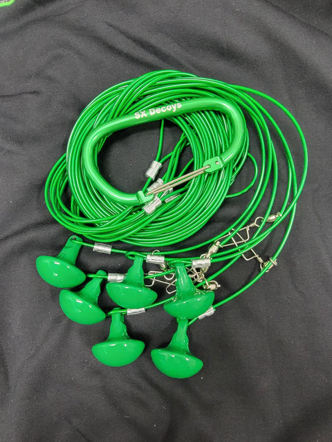 10oz mushroom weights floater decoy rig